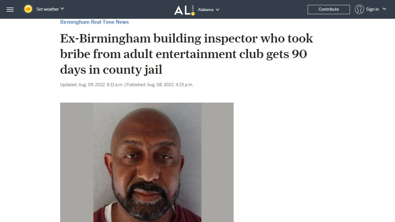 Ex-Birmingham building inspector who took bribe from adult ...